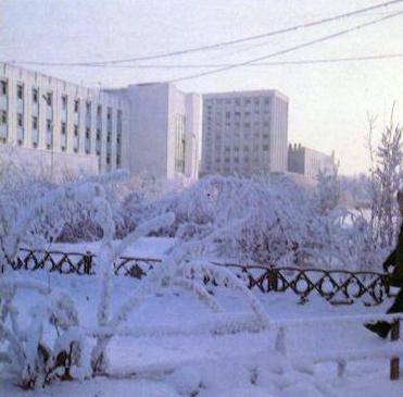 Зимний Якутск